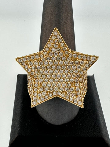 12.75 Diamond Star Ring
