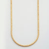 10KY 4.35CTW DIAMOND BUTTERCUP TENNIS NECKLACE
