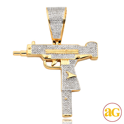 Uzi diamond pendant Clearance