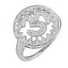 14KW 0.25CTW DIAMOND OM RING