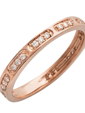 14KR 0.20CTW DIAMOND STACKABLE BAND